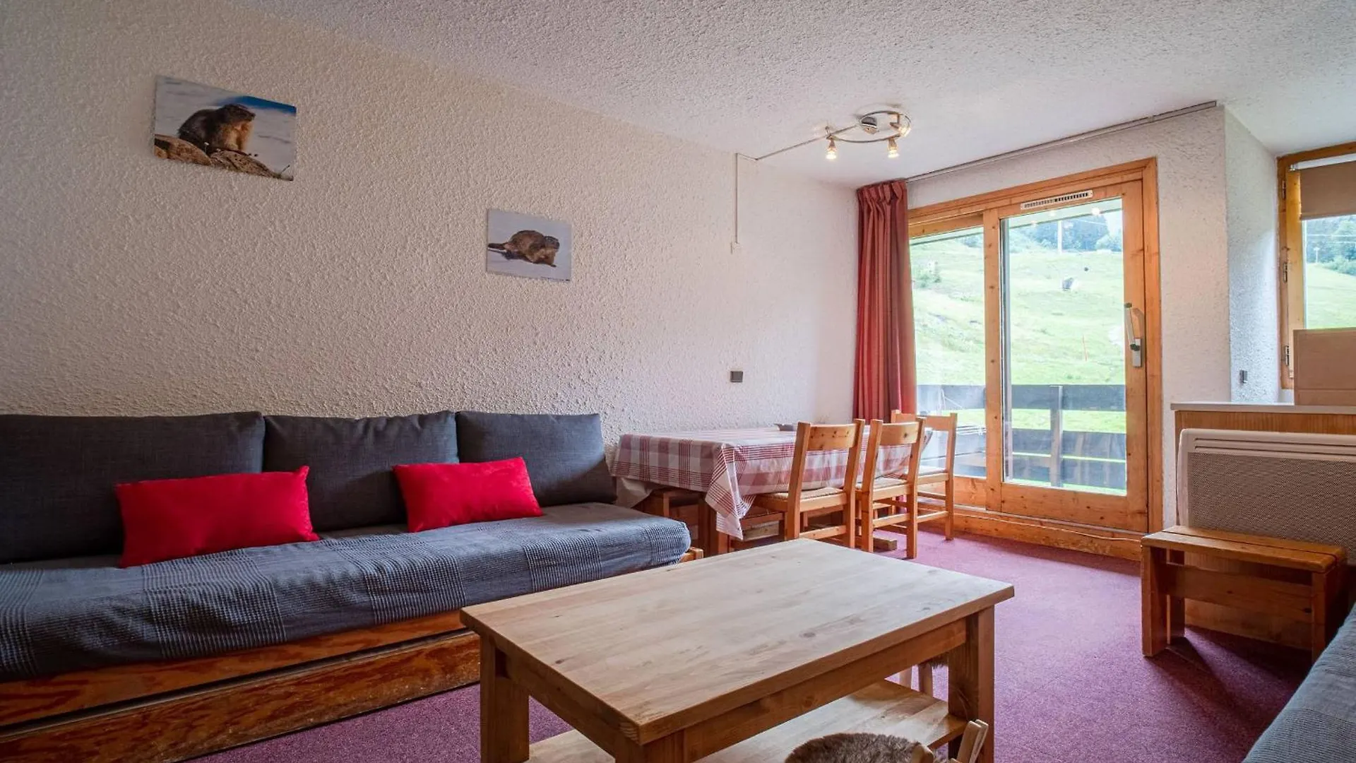 Apartment 2 Pieces A Valmorel - Ski Aux Pieds, Animaux Admis, Balcon, Cuisine Equipee - Fr-1-356-290 France